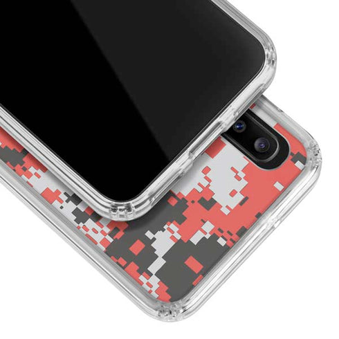 NBA Portland Trail Blazers Digi Camo Galaxy A20 Clear Case