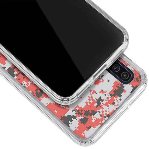 NBA Portland Trail Blazers Digi Camo Galaxy A50 Clear Case