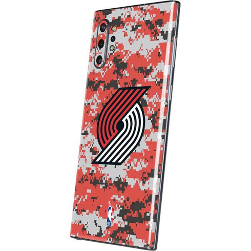 NBA Portland Trail Blazers Digi Camo Galaxy Note 10 Plus Skin