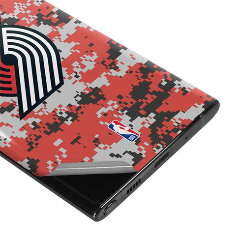 NBA Portland Trail Blazers Digi Camo Galaxy Note 10 Plus Skin