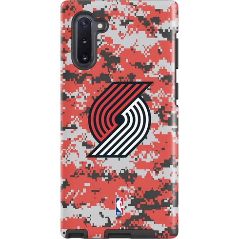 NBA Portland Trail Blazers Digi Camo Galaxy Note 10 Pro Case