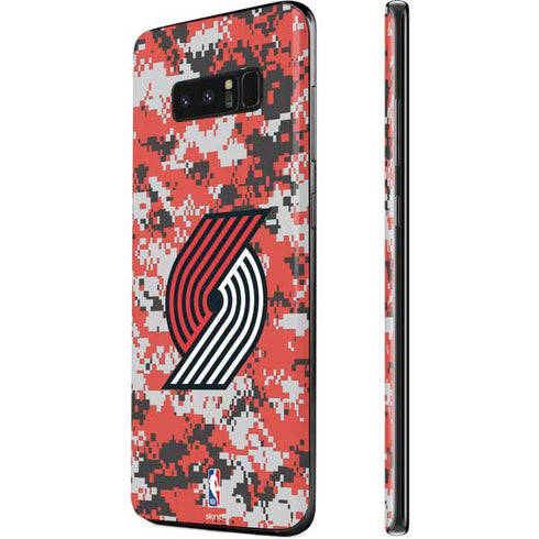 NBA Portland Trail Blazers Digi Camo Galaxy Note 8 Skin