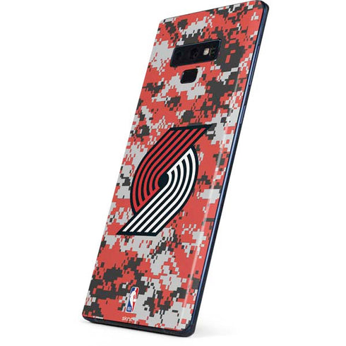 NBA Portland Trail Blazers Digi Camo Galaxy Note 9 Skin
