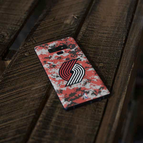 NBA Portland Trail Blazers Digi Camo Galaxy Note 9 Skin