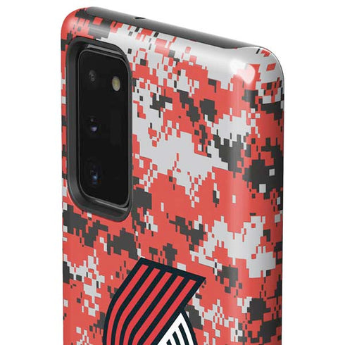 NBA Portland Trail Blazers Digi Camo Galaxy Note20 5G Pro Case