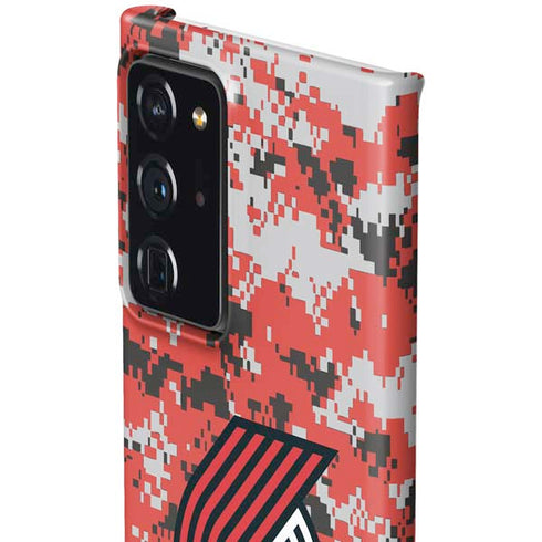 NBA Portland Trail Blazers Digi Camo Galaxy Note20 Ultra 5G Lite Case