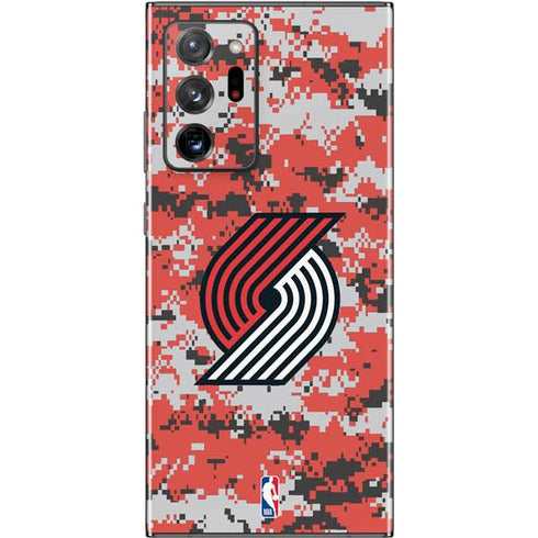 NBA Portland Trail Blazers Digi Camo Galaxy Note20 Ultra 5G Skin