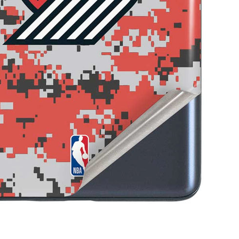 NBA Portland Trail Blazers Digi Camo Galaxy S20 Fan Edition Skin
