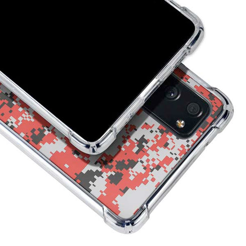 NBA Portland Trail Blazers Digi Camo Galaxy S20 FE Clear Case