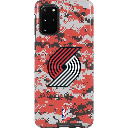 NBA Portland Trail Blazers Digi Camo Galaxy S20 Plus Pro Case