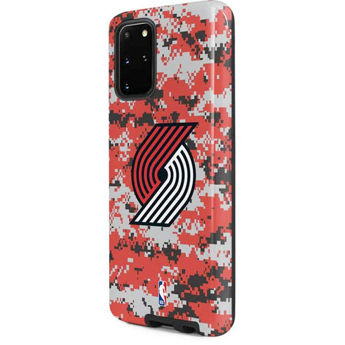 NBA Portland Trail Blazers Digi Camo Galaxy S20 Plus Pro Case