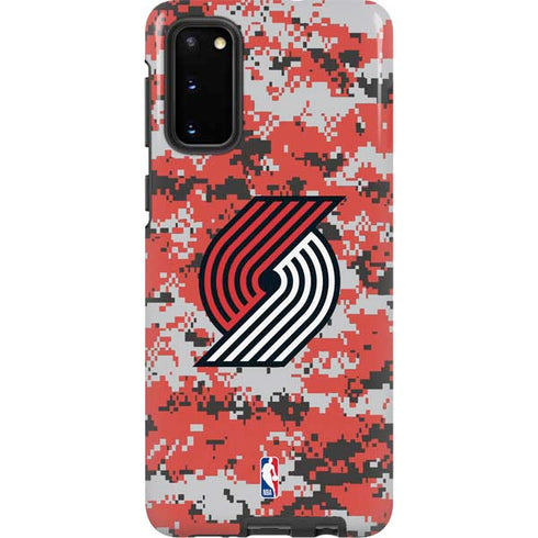 NBA Portland Trail Blazers Digi Camo Galaxy S20 Pro Case