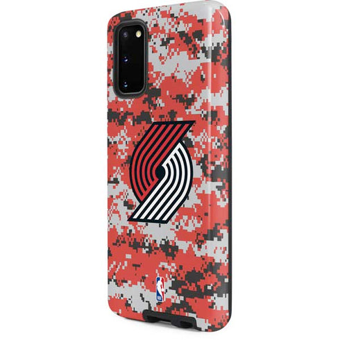NBA Portland Trail Blazers Digi Camo Galaxy S20 Pro Case
