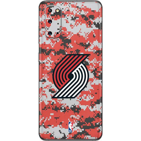 NBA Portland Trail Blazers Digi Camo Galaxy S20 Skin