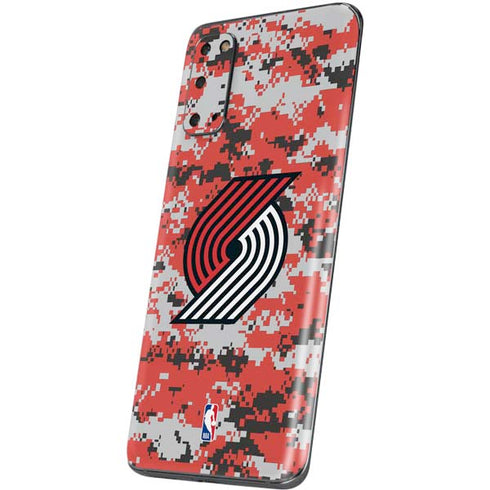 NBA Portland Trail Blazers Digi Camo Galaxy S20 Skin