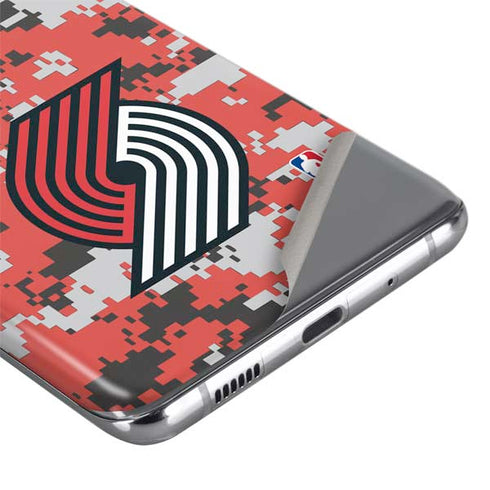 NBA Portland Trail Blazers Digi Camo Galaxy S20 Ultra 5G Skin