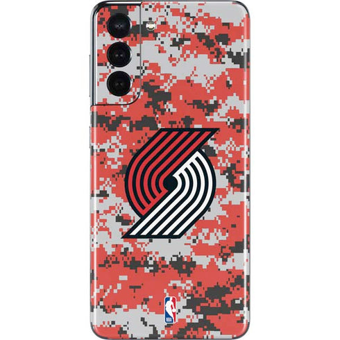 NBA Portland Trail Blazers Digi Camo Galaxy S21 5G Skin