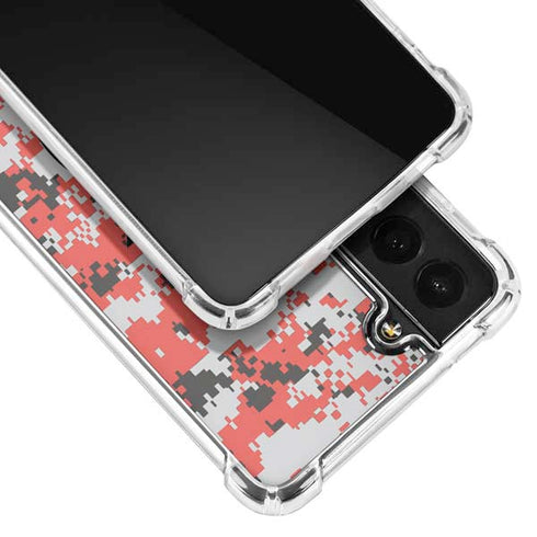 NBA Portland Trail Blazers Digi Camo Galaxy S21 FE Clear Case