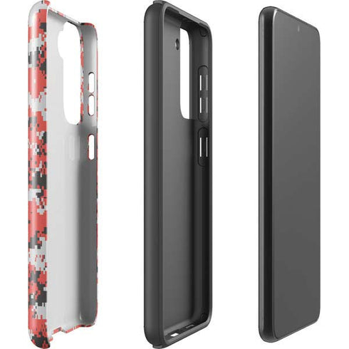 NBA Portland Trail Blazers Digi Camo Galaxy S21 Plus 5G Pro Case