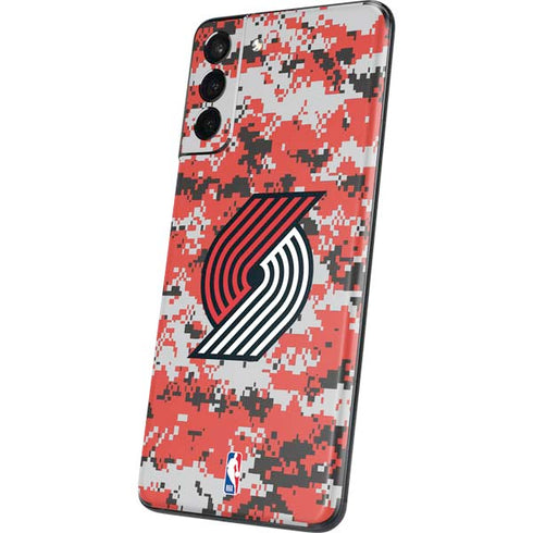 NBA Portland Trail Blazers Digi Camo Galaxy S21 Plus 5G Skin