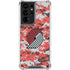 NBA Portland Trail Blazers Digi Camo Galaxy S21 Ultra 5G Clear Case