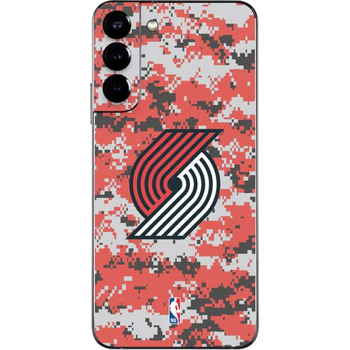 NBA Portland Trail Blazers Digi Camo Galaxy S22 Plus Skin
