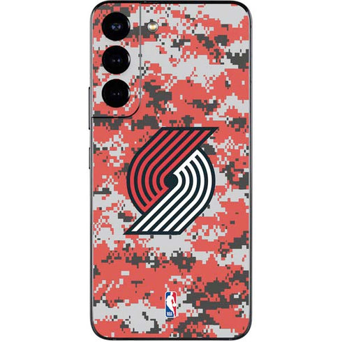 NBA Portland Trail Blazers Digi Camo Galaxy S22 Skin