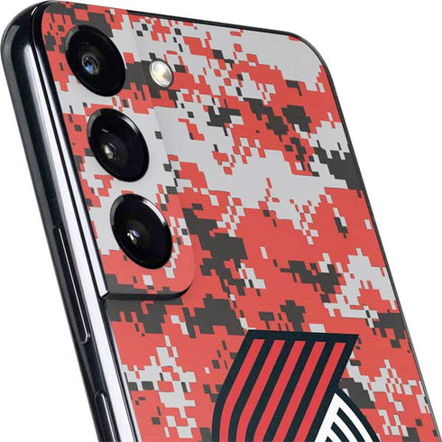 NBA Portland Trail Blazers Digi Camo Galaxy S22 Skin