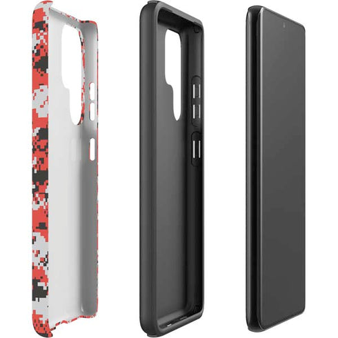 NBA Portland Trail Blazers Digi Camo Galaxy S22 Ultra Pro Case