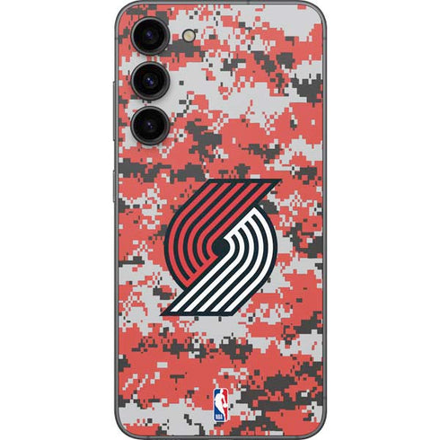 NBA Portland Trail Blazers Digi Camo Galaxy S23 Plus Skin