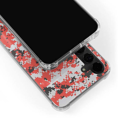 NBA Portland Trail Blazers Digi Camo Galaxy S24 Plus Clear Case
