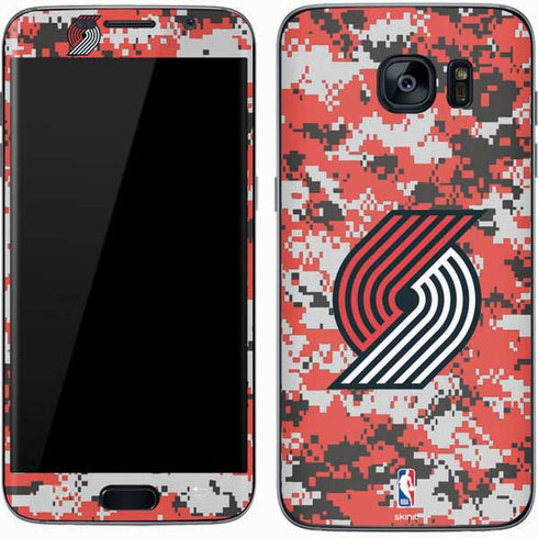 NBA Portland Trail Blazers Digi Camo Galaxy S7 Skin