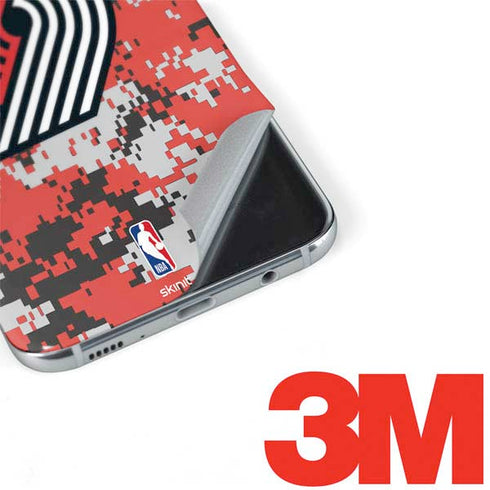 NBA Portland Trail Blazers Digi Camo Galaxy S8 Skin