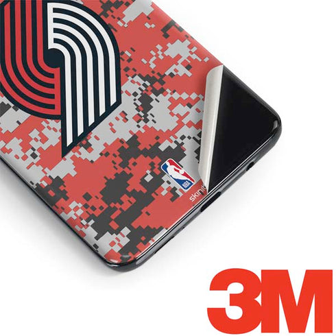 NBA Portland Trail Blazers Digi Camo Galaxy S9 Plus Skin