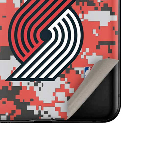 NBA Portland Trail Blazers Digi Camo Galaxy Z Flip Skin