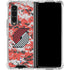 NBA Portland Trail Blazers Digi Camo Galaxy Z Fold4 5G Clear Case