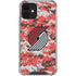 NBA Portland Trail Blazers Digi Camo iPhone 12 Mini Clear Case