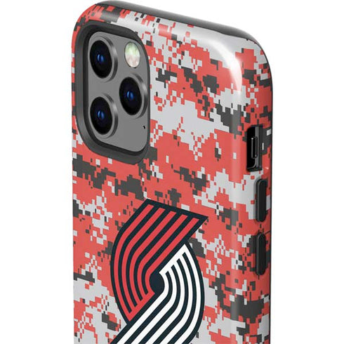 NBA Portland Trail Blazers Digi Camo iPhone 12 Pro Max Impact Case