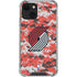 NBA Portland Trail Blazers Digi Camo iPhone 14 Clear Case