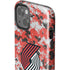 NBA Portland Trail Blazers Digi Camo iPhone 15 Plus Impact Case