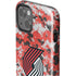 NBA Portland Trail Blazers Digi Camo iPhone 15 Impact Case