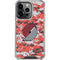 NBA Portland Trail Blazers Digi Camo iPhone 14 Pro Clear Case