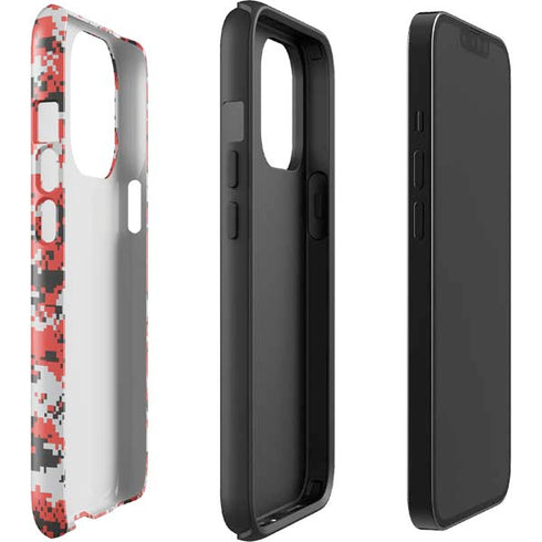 NBA Portland Trail Blazers Digi Camo iPhone 15 Pro Impact Case