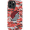 NBA Portland Trail Blazers Digi Camo iPhone 15 Pro Max Impact Case