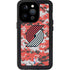 NBA Portland Trail Blazers Digi Camo iPhone 15 Pro Waterproof Case
