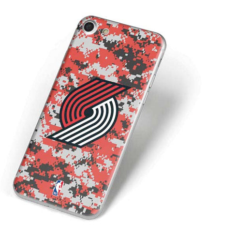 NBA Portland Trail Blazers Digi Camo iPhone 7 Skin