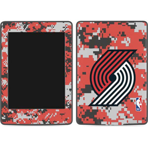 NBA Portland Trail Blazers Digi Camo Amazon Kindle Skin