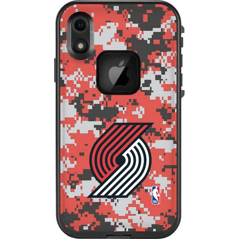 NBA Portland Trail Blazers Digi Camo LifeProof Fre iPhone Skin
