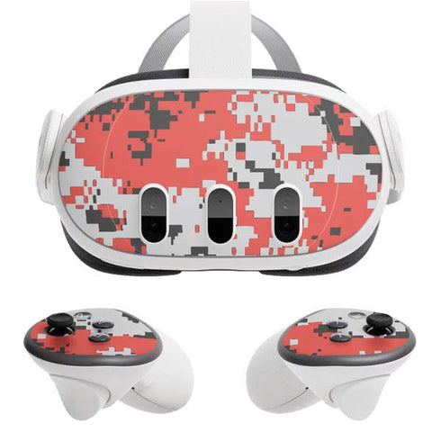 NBA Portland Trail Blazers Digi Camo Meta Quest 3 Skin