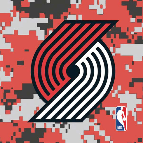 NBA Portland Trail Blazers Digi Camo Moto E5 Play Skin